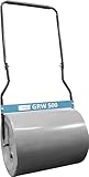 Güde Rasenwalze GRW 500 (49,5 cm Arbeitsbreite, ø 40 cm, befüllbar mit Wasser/Sand bis zu 62 L, Abstreifschiene, zur Rasen-Aussaat Vorbereitung oder zum Andrücken des frisch verlegten Rasens)