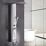 GD Duscharmaturen Regendusche Duscharmaturen Set Duschsysteme Badewanne Wasserfall-Duschwand aus Edelstahl